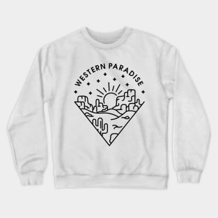 Western Paradise Crewneck Sweatshirt